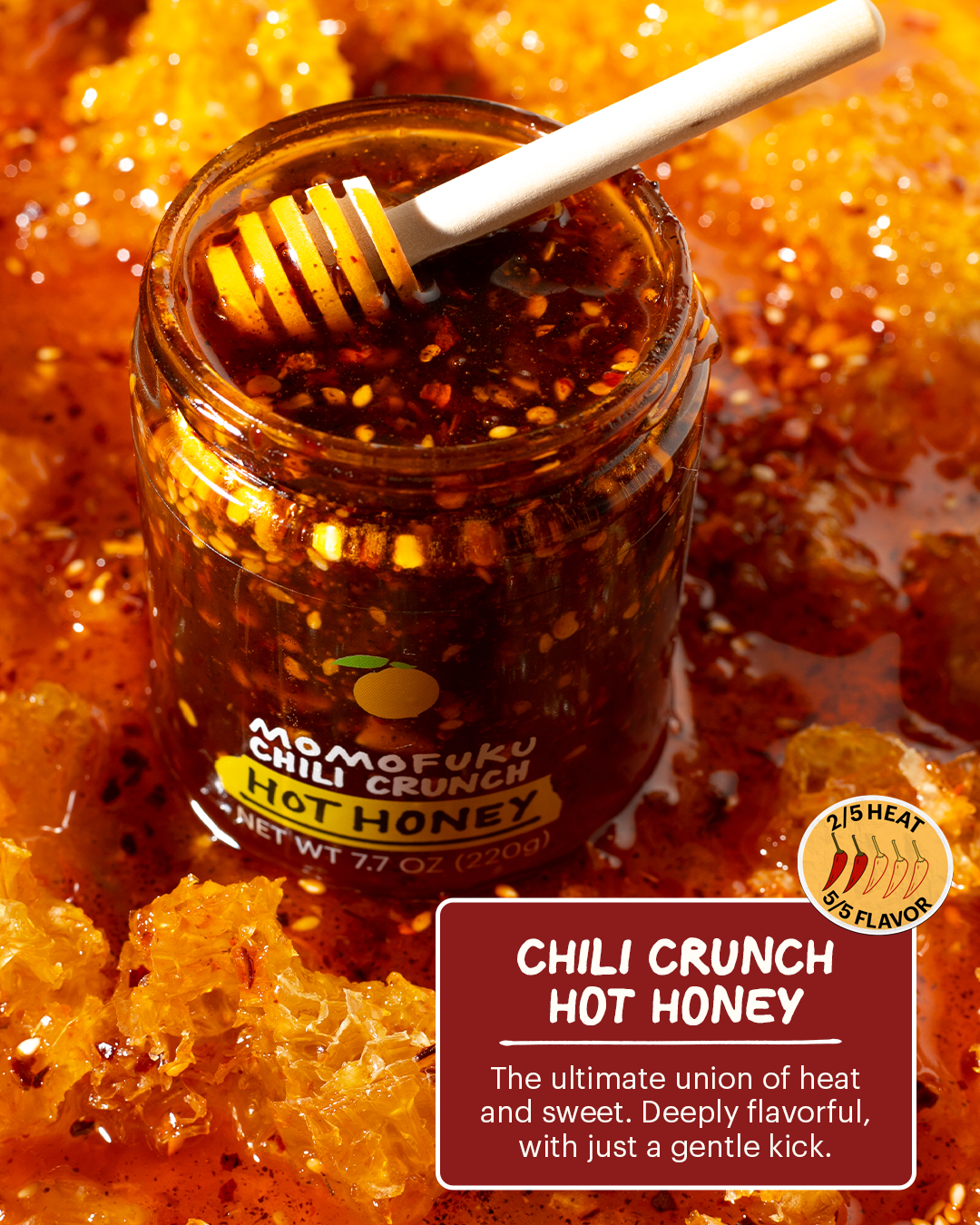 Chili Crunch Hot Honey - Simple Use