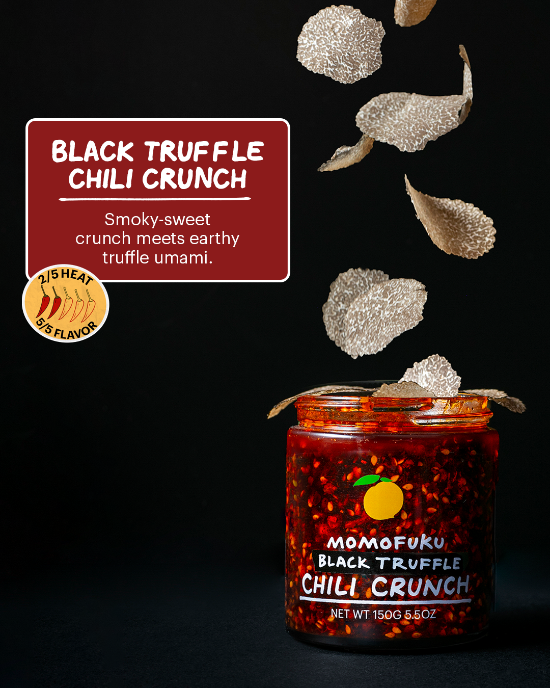 Black Truffle Chili Crunch - Soft Pick