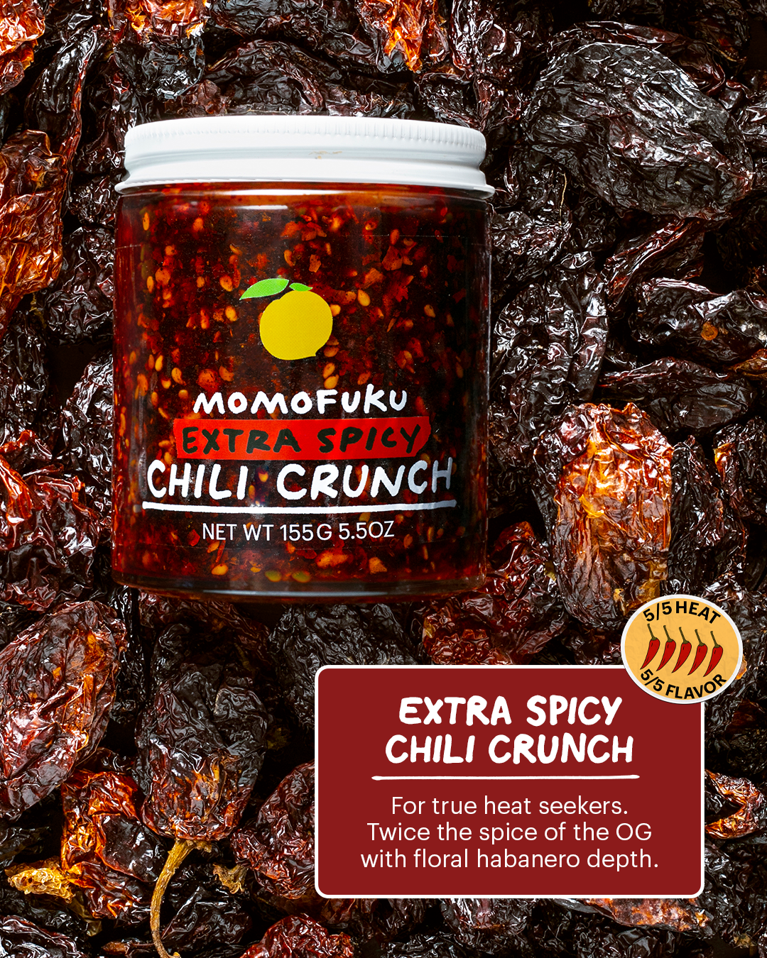 Extra Spicy Chili Crunch - Clean Style