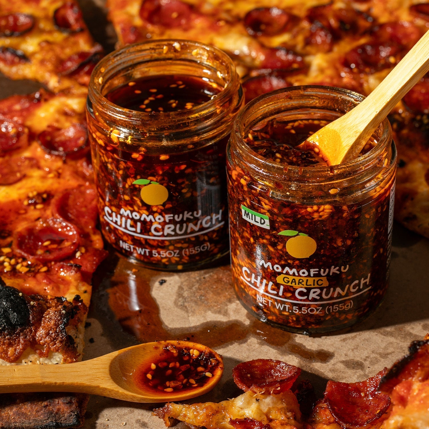 Mild Garlic Chili Crunch - Bright Touch