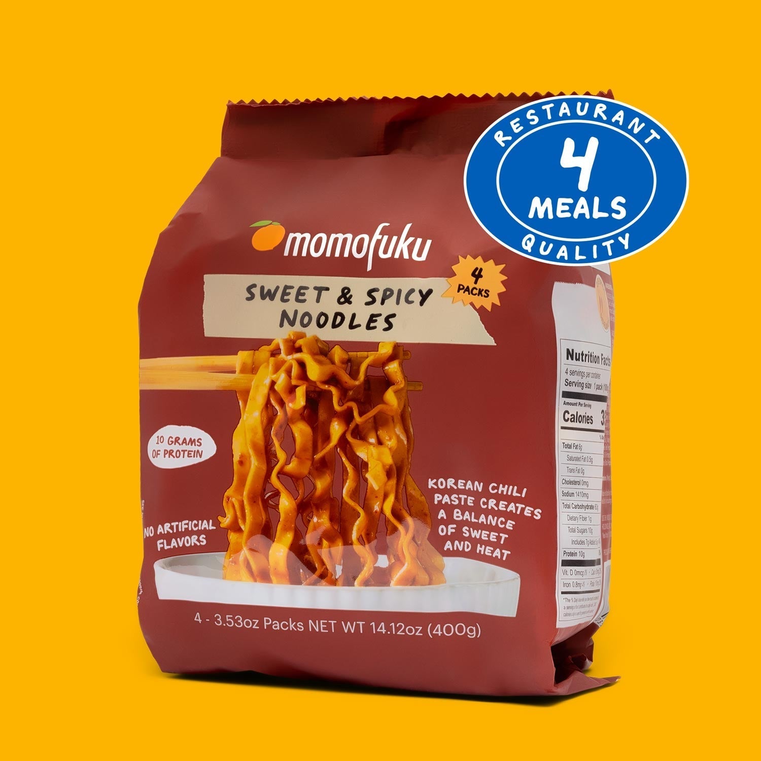 Sweet & Spicy Noodles | 4 Packs - Simple Use